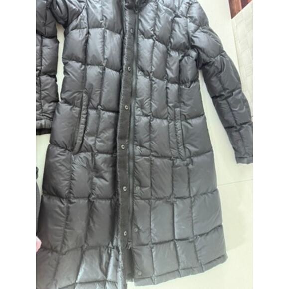 "NORTH FACE" Puffer Goose Down Longer Coat HAGERTY Embroidered on Right Arm - Picture 7 of 8